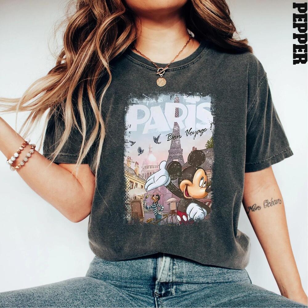 Paris Mickey Shirt, Eiffel Tower Shirt, Mickey Shirt, Mickey Vacation Shirt